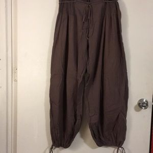 🤎 Brown Hippie Pants by Sacred Threads (M/L)